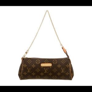 Louis Vuitton Monogram Eva Clutch with Strap